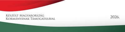 Készült Magyarország Kormányának Támogatásával 2026